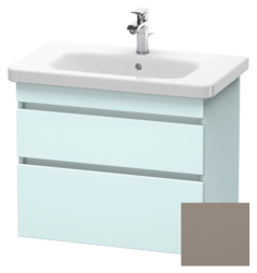 Тумба под раковину для консоли/столешницы Duravit DuraStyle 90х54,8х51,2 см, подвесная, ДСП, цвет: светло-голубой/базальт, 2 выдвижных ящика, прямоугольная