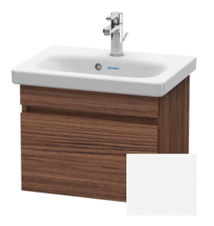 Тумба/шкафчик для консоли/столешницы Duravit DuraStyle под раковину 40х47,8х51,2 см, подвесная, ДСП, цвет: орех темный/белый матовый, 1 выдвижной ящик, прямоугольная