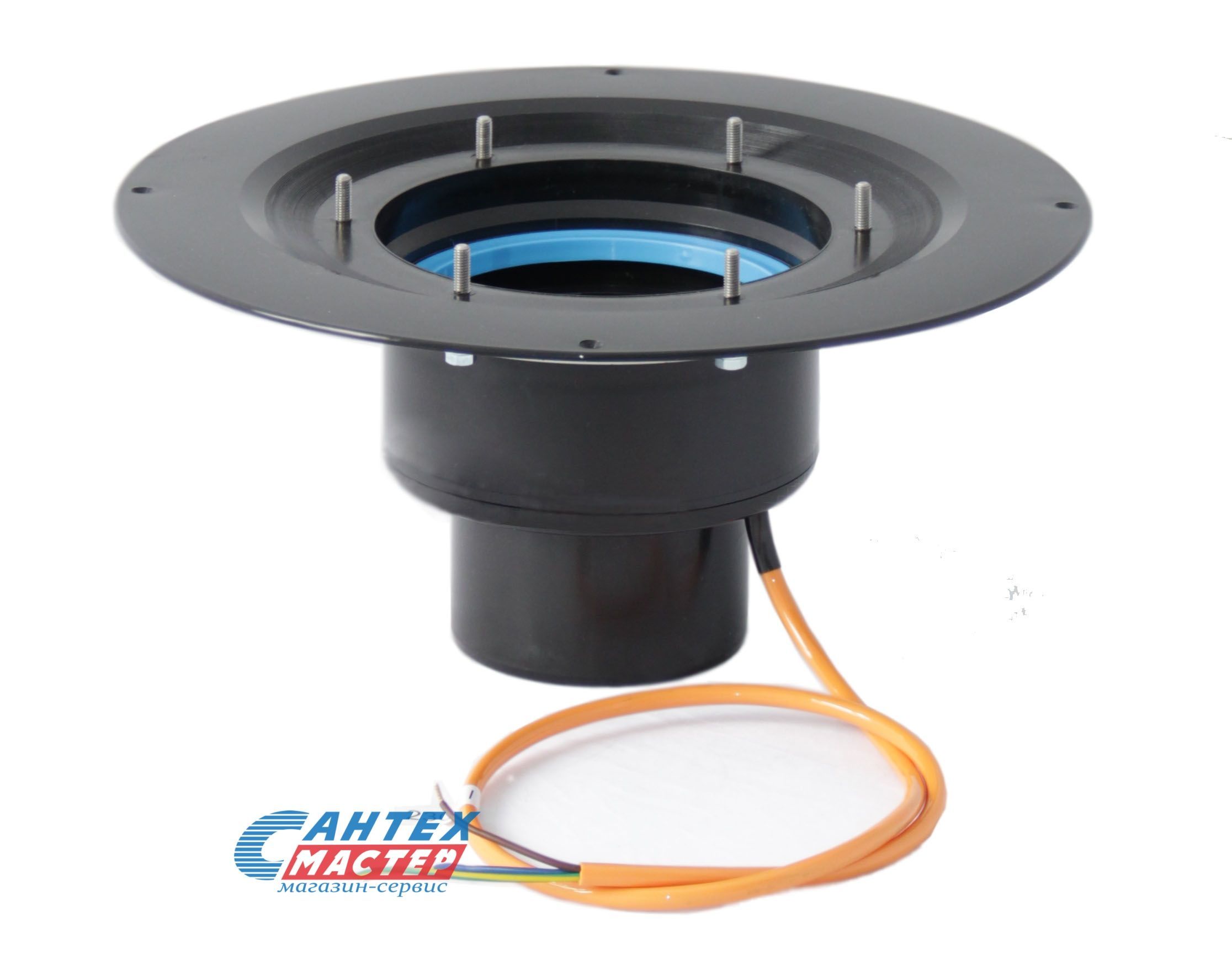 Кровельная воронка Ду125 с электроподогревом, без листвоуловителя, HL 62.1/2-K