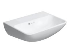 Раковина DURAVIT ME by Starck, 45х32х15,5 см, подвесная, прямоугольная, санфарфор, цвет белый шелковисто-матовый, без отверстия под смеситель, слив/перелив