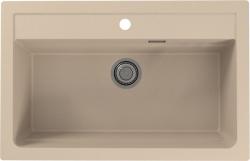 Мойка кухонная ALVEUS GRANITAL ATROX 40 TERRA-G22 79х50х19,5 см, врезная, искусственный гранит, прямоугольная, цвет песчаный, с отверстием под смеситель, в комплекте с сифоном 1132823 Мойка кухонная ALVEUS GRANITAL ATROX 40 TERRA-G22 79х50х19,5 см, врезная, искусственный гранит, прямоугольная, цвет песчаный, с отверстием под смеситель, в комплекте с сифоном 1132823