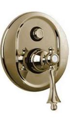 Смеситель для душа Cezares Margot, встраиваемый, однорычажный, без излива, с переключателем, керамический, латунь, внутренний (скрытый монтаж), цвет бронза