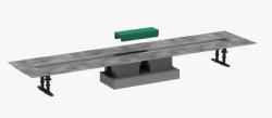 Трап Hansgrohe uBox universal 120, для душа, для стандартной установки, на пол, 120х11,3 см, с гидрозатвором, горизонтальный выпуск, нержавеющая сталь/пластик, прямоугольный, для внешних частей RainDrain Rock и RainDrain Match