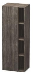 Пенал Duravit DuraStyle, 50x36x140 см, подвесной, (левый), с дверцей, с закрытыми/открытыми полками, цвет: сосна терра, в ванную комнату