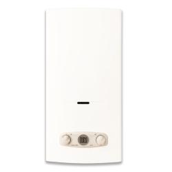 Газовая колонка GasLine S10 (водонагреватель газовый) настенный, вертикальный, 18 кВт, 10 л/мин, 565х290х221 мм, (цвет белый, прямоугольный, плоский) с нижней подводкой, сжиженный газ