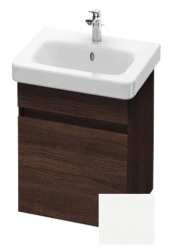 Тумба/шкафчик для консоли/столешницы Duravit DuraStyle под раковину 30х54,8х51,2 см, подвесная, ДСП, цвет: каштан темный/белый матовый, 1 выдвижной ящик, прямоугольная