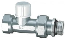 Клапан запорный прямой Far 1/2" вн с уплотнением EPDM FV 1415 12