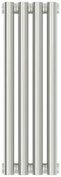 Радиатор отопления Сунержа Эстет-1 500х180 4 секции, универсальное подключение, нержавеющая сталь, трубчатый