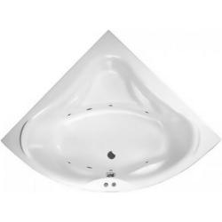 Ванна Excellent Konsul SOFT, 150х150 см, акриловая, цвет- белый/хром, (с гидромассажем), с каркасом, четверть круга, правосторонняя/левосторонняя, правая/левая, универсальная, приставная/встраиваемая