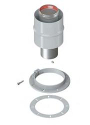 Адаптер вертикальный Okseler коаксиальный D60/100 для котлов Ferroli