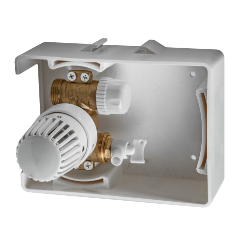 Терморегулирующий монтажный модуль Kromwell Unibox для комбинированных систем отопления