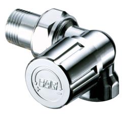 Терморегулирующий трехосевой вентиль Far прав. 1/2" ВР. серебро