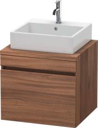 Тумба под раковину для консоли/столешницы Duravit DuraStyle 80х47,8х51,2 см, подвесная, ДСП, цвет: орех, 1 выдвижной ящик, прямоугольная