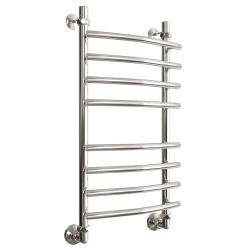 Полотенцесушитель Двин R Primo 80/40, водяной (1"-3/4"-1/2" К3 Полированный), универсальное подключение, нержавеющая сталь, настенный, форма лесенка, цвет хром