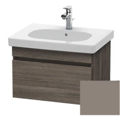 Тумба/шкафчик для консоли/столешницы Duravit DuraStyle под раковину 60х54,8х51,2 см, подвесная, ДСП, цвет: сосна терра/базальт, 1 выдвижной ящик, прямоугольная