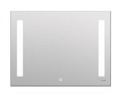 Зеркало Cersanit LED 020 base, 80х60х4 см, с LED/ЛЕД-подсветкой, прямоугольное, выключатель, для ванны