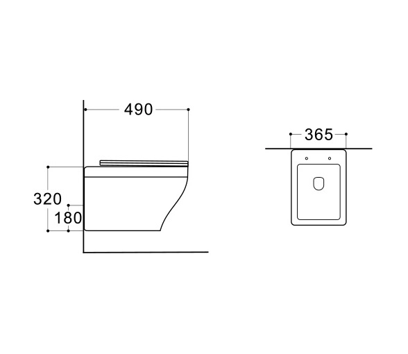 Комплект унитаза с инсталляцией Aquatek Амадео (Сет) c сиденьем микролифт, без клавиши