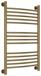 Полотенцесушитель Сунержа "Богема+" выгнутая 800х500 водяной, цвет состаренная бронза