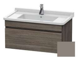 Тумба/шкафчик для консоли/столешницы Duravit DuraStyle под раковину 80х54,8х51,2 см, подвесная, ДСП, цвет: сосна терра/базальт, 1 выдвижной ящик, прямоугольная