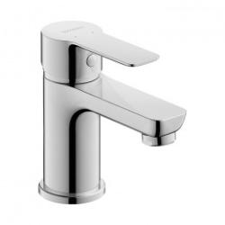 Смеситель для раковины/умывальника Duravit A.1 S, однорычажный, фиксированный излив, длина излива 9,5 см, керамический, латунь, цвет хром, без донного клапана
