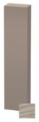 Пенал Duravit DuraStyle, 40x24x180 см, подвесной, (левый), с дверцей, с полкой, со стеклянными полками, цвет: сосна серебристая/базальт, в ванную комнату