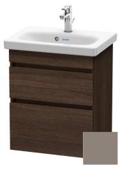 Тумба/шкафчик для консоли/столешницы Duravit DuraStyle под раковину 40х47,8х51,2 см, подвесная, ДСП, цвет: каштан темный/базальт, 2 выдвижных ящика, прямоугольная