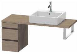 Тумба/шкафчик для консоли/столешницы Duravit DuraStyle под раковину 30х54,8х51,2 см, подвесная, ДСП, цвет: дуб терра, 2 выдвижных ящика, прямоугольная