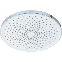 Верхний душ Melodia d220 мм, на потолок, пластик, круглый, с 1 режимом/тропический душ, размер 220х220 мм, цвет хром