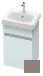 Тумба/шкафчик для консоли/столешницы Duravit DuraStyle под раковину 30х54,8х51,2 см, подвесная, ДСП, цвет: светло-голубой/базальт, 1 выдвижной ящик, прямоугольная