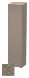Пенал Duravit DuraStyle, 40x36x180 см, подвесной, (правый), с дверцей, с полкой, со стеклянными полками, цвет: дуб терра/базальт, в ванную комнату