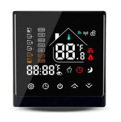 Терморегулятор теплого пола STOUT STE-3002, 16А, цвет черный, комнатный, электронный, управление сенсорное STE-3002-311722