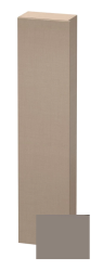 Пенал Duravit DuraStyle, 40x24x180 см, подвесной, (левый), с дверцей, с полкой, со стеклянными полками, цвет: лен/базальт, в ванную комнату