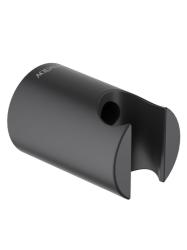 Держатель для душевой лейки Aquatek AQ2404MB фиксированный, матовый черный, ABS пластик