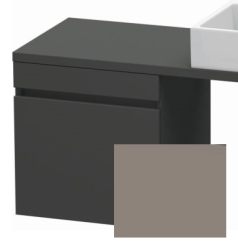 Тумба/шкафчик для консоли/столешницы Duravit DuraStyle под раковину 50х54,8х51,2 см, подвесная, ДСП, цвет: графит/базальт, 1 выдвижной ящик, прямоугольная