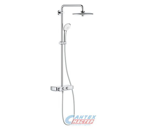 Душевая система Grohe Euphoria SmartControl 260 Mono с термостатическим смесителем без излива хром 26509000