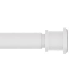 Карниз IDDIS Elegante для ванной комнаты 110-200 см, регулируется, цвет белый матовый, алюминий, телескопический RSW0120i14
