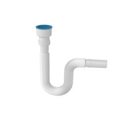 Сифон для писсуара Nova Plastik, с гибкой трубой 1 1/4" х 32 мм, длина 700, гофрированный