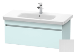 Тумба/шкафчик для консоли/столешницы Duravit DuraStyle под раковину 80х54,8х51,2 см, подвесная, ДСП, цвет: светло-голубой/белый матовый, 1 выдвижной ящик, прямоугольная