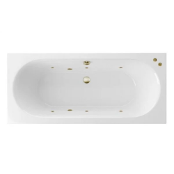 Ванна Excellent Oceana Slim SOFT, 160х75 см, акриловая, цвет- белый, (с гидромассажем), с каркасом, прямоугольная, правосторонняя/левосторонняя, правая/левая, универсальная, приставная/встраиваемая