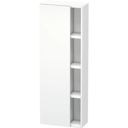 Пенал Duravit DuraStyle, 50x24x140 см, подвесной, (левый), с дверцей, с закрытыми/открытыми полками, цвет: белый матовый, в ванную комнату