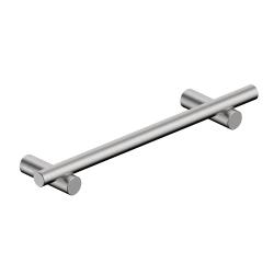 Полотенцедержатель ABBER Osten 316 одинарный, настенный, неповоротный, 294 мм нержавеющая сталь, для полотенец, в ванную/туалет/душевую кабину, цвет сталь брашированная AA1853BST