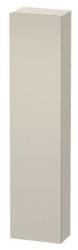 Пенал Duravit DuraStyle, 40x24x180 см, подвесной, (левый), с дверцей, с полкой, со стеклянными полками, цвет: серо-коричневый, в ванную комнату