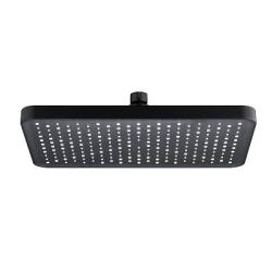 Верхний душ Splenka S451.52.06 прямоугольная, 1 режим, размер 320х210 мм, пластик, цвет черный, для душа/ванной, на стену/на потолок