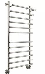 Полотенцесушитель Двин F Primo 120/50, водяной (1"-3/4"-1/2" К1  Полированный), универсальное подключение, нержавеющая сталь, настенный, форма лесенка, цвет хром, к отоплению и ГВС, для отопления, обогрева в ванной