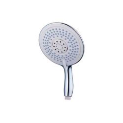 Лейка душевая Melodia Luxe 150 мм ручная, L270 мм круглая, 3 режима, серый/хром, ABS пластик, для душа/ванной MKP26502BL