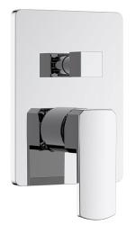 Смеситель для ванны/душа Voda Iceberg встраиваемый, настенный, однорычажный, без излива, полимерный сплав (PPA), цвет хром IC83-2