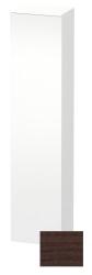 Пенал Duravit DuraStyle, 40x36x180 см, подвесной, (левый), с дверцей, с полкой, со стеклянными полками, цвет: каштан темный/белый матовый, в ванную комнату