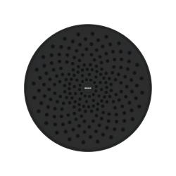 Верхний душ Damixa Apollo на подвижном шарнире, круглый, с 1 режимом, тропический душ (лейка), размер диска 236 мм, ABS-пластик, цвет черный, для душа/ванной