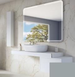 Консоль Cezares Tavolone для раковины 90х43х8 см, подвесная, цвет серый моль, МДФ, прямоугольная, правая/левая, правосторонняя/левосторонняя/универсальная, в ванную комнату