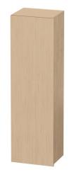 Пенал Duravit DuraStyle, 50x36x180 см, подвесной, (левый), с дверцей, с закрытыми/открытыми полками, цвет: натуральный дуб, в ванную комнату